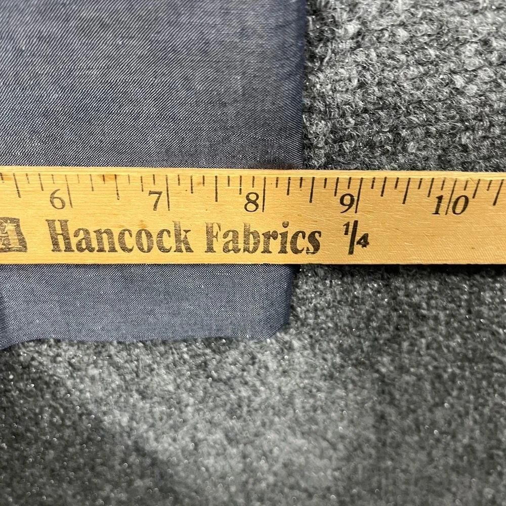 Banana Republic Dress Pants Mens 32 Blue Grey Linen Cotton Tailored Slim Fit